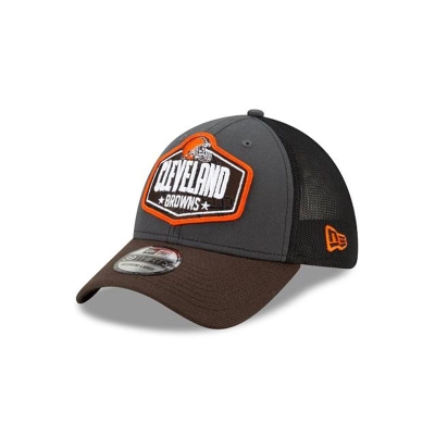 Sapca New Era Cleveland Browns NFL NFL Draft 39THIRTY Stretch Fit - Gri